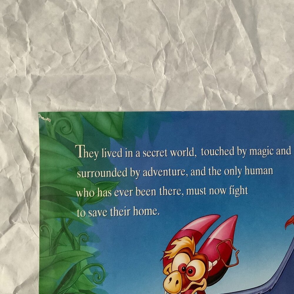 MOVIE POSTER - FERN GULLY, THE LAST RAINFOREST - Picture 2 of 2